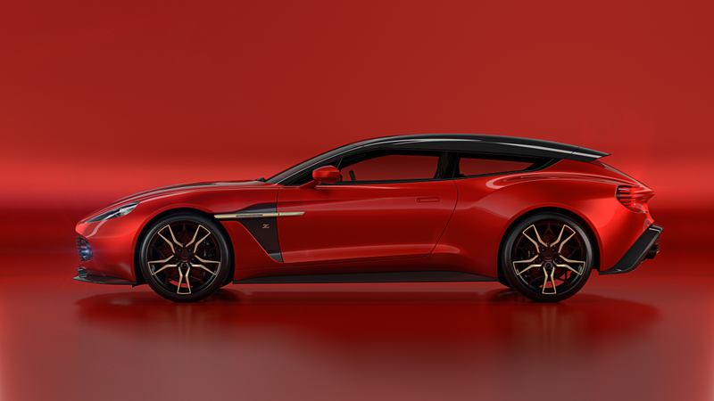 Illustration for article titled I Want The Aston Martin Vanquish Zagato Shooting Brake So Badly My Stomach Hurts